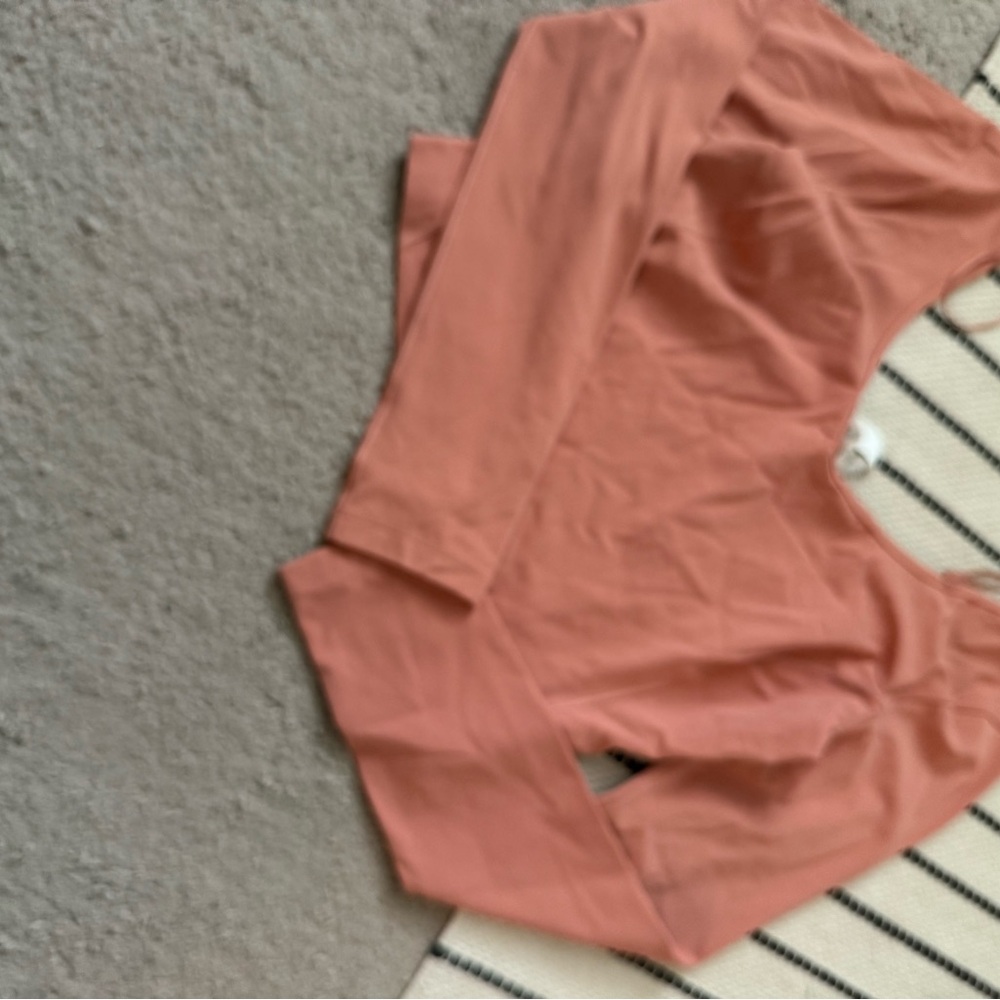 lululemon athletica Coral Crop Top